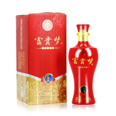 五粮液富贵梦 精品浓香型白酒52度500ml